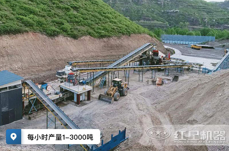 采石場破碎機(jī)每小時產(chǎn)量多少噸？設(shè)備有哪些？