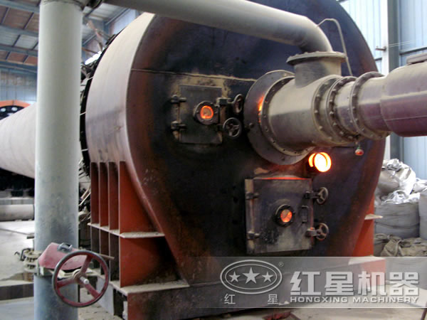 活性石灰回轉(zhuǎn)窯局部細節(jié)
