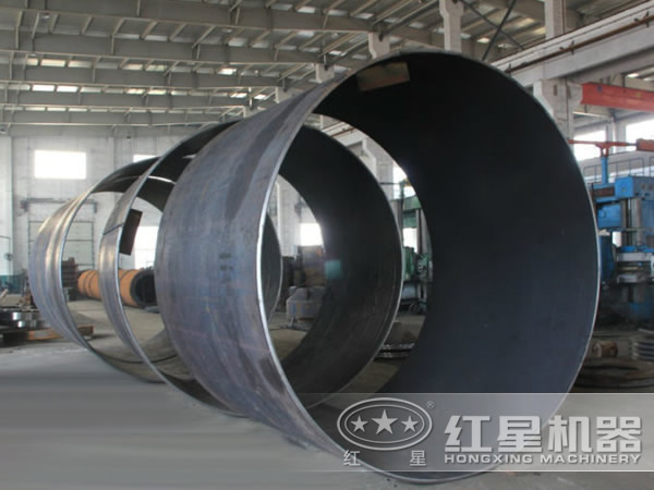 紅星煤泥烘干機(jī)廠家生產(chǎn)車(chē)間