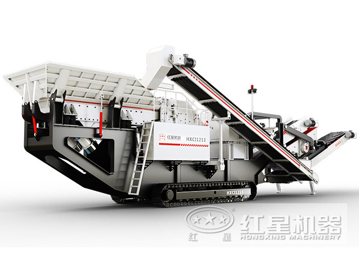 履帶式移動破碎機——履帶液壓驅(qū)動，一體化作業(yè)效率更高