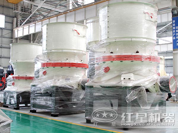 單缸石灰石圓錐破碎機(jī)的多組型號(hào)