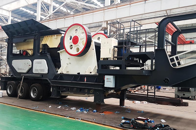 車載流動破碎石仔機(jī)，一體式作業(yè)，碎石更輕松