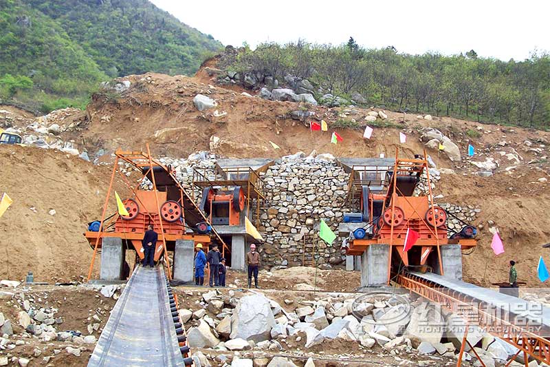 廢棄混凝土再生石子線多少錢一套？鋪路石子一立方價(jià)格多少？