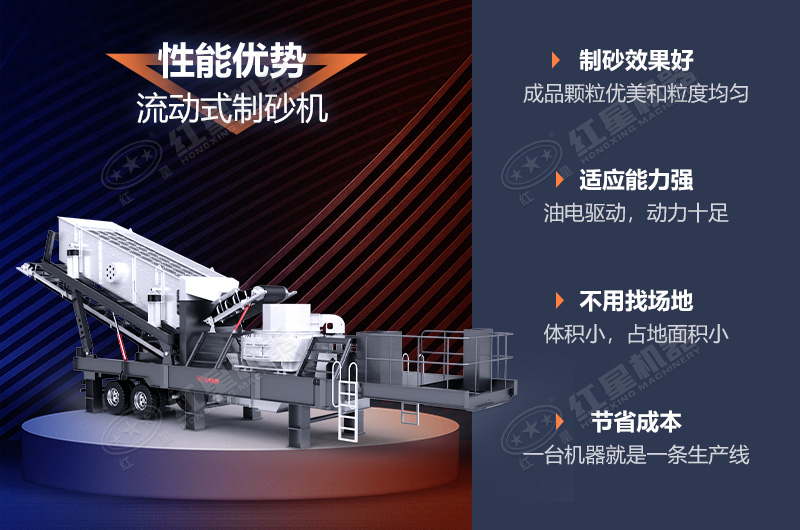 流動制砂機制砂效果好，優(yōu)勢多