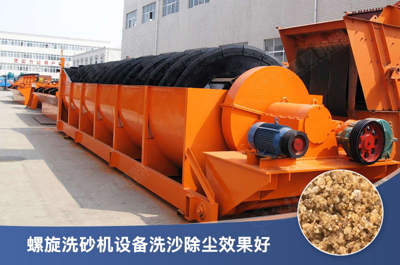 螺旋洗砂機(jī)除塵效果好，且價(jià)格不貴，趕快選購！